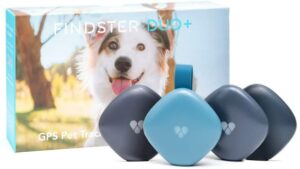 Findster Duo 狗和猫 GPS 追踪器 Findster Duo+ Pet Tracker Free of Monthly Fees