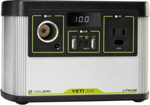 Yeti 200X 锂便携式充电站：Goal Zero Yeti 200X Portable Power Station