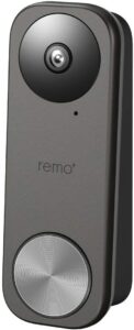 最佳安装的可视智能门铃：Remo+ RemoBell S WiFi Video Doorbell with Camera (No Monthly Fees) (Free Cloud Storage)