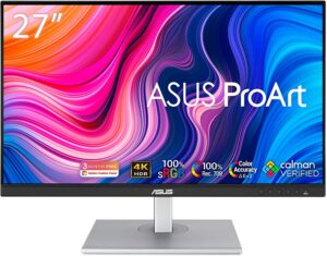  ASUS ProArt Display PA279CV 27 英寸 4K HDR 显示器
