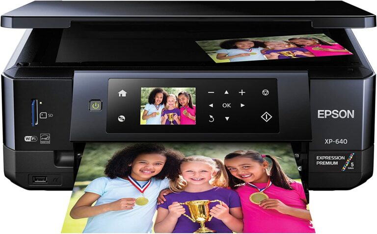 EPSON XP-640 照片打印机 Epson XP-640 Wireless Color Photo Printer