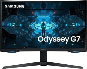 最好的 32 英寸 QHD 游戏显示器：SAMSUNG Odyssey G7